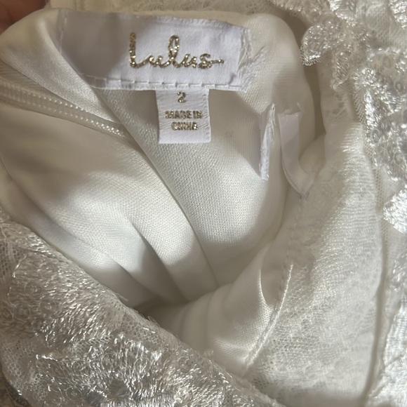 Everlasting Affection White Lace Mermaid Maxi Dress - Picture 10 of 10